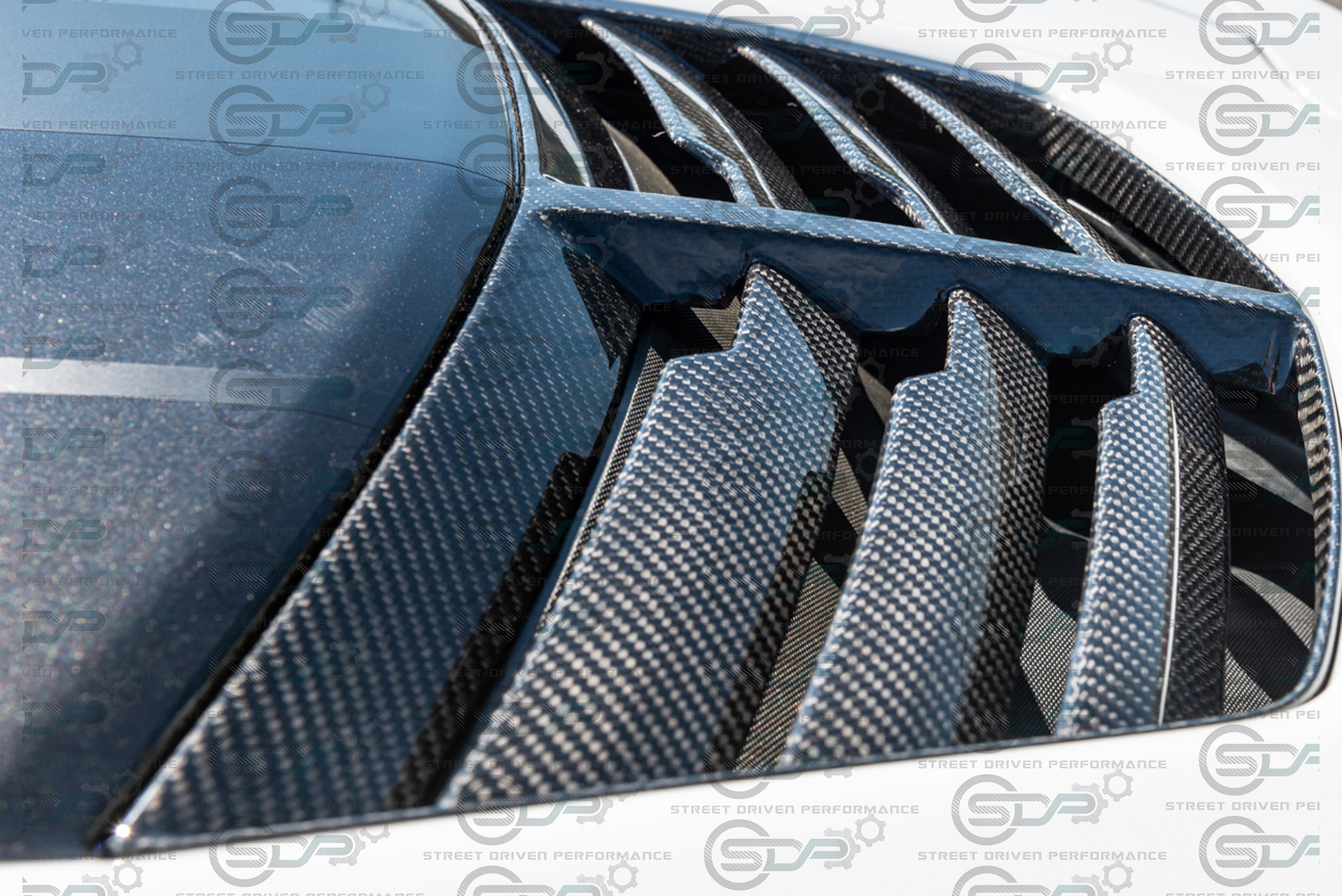 2014-2019 C7 - Corvette - Carbon Fiber Hood Vent - Z06 Style